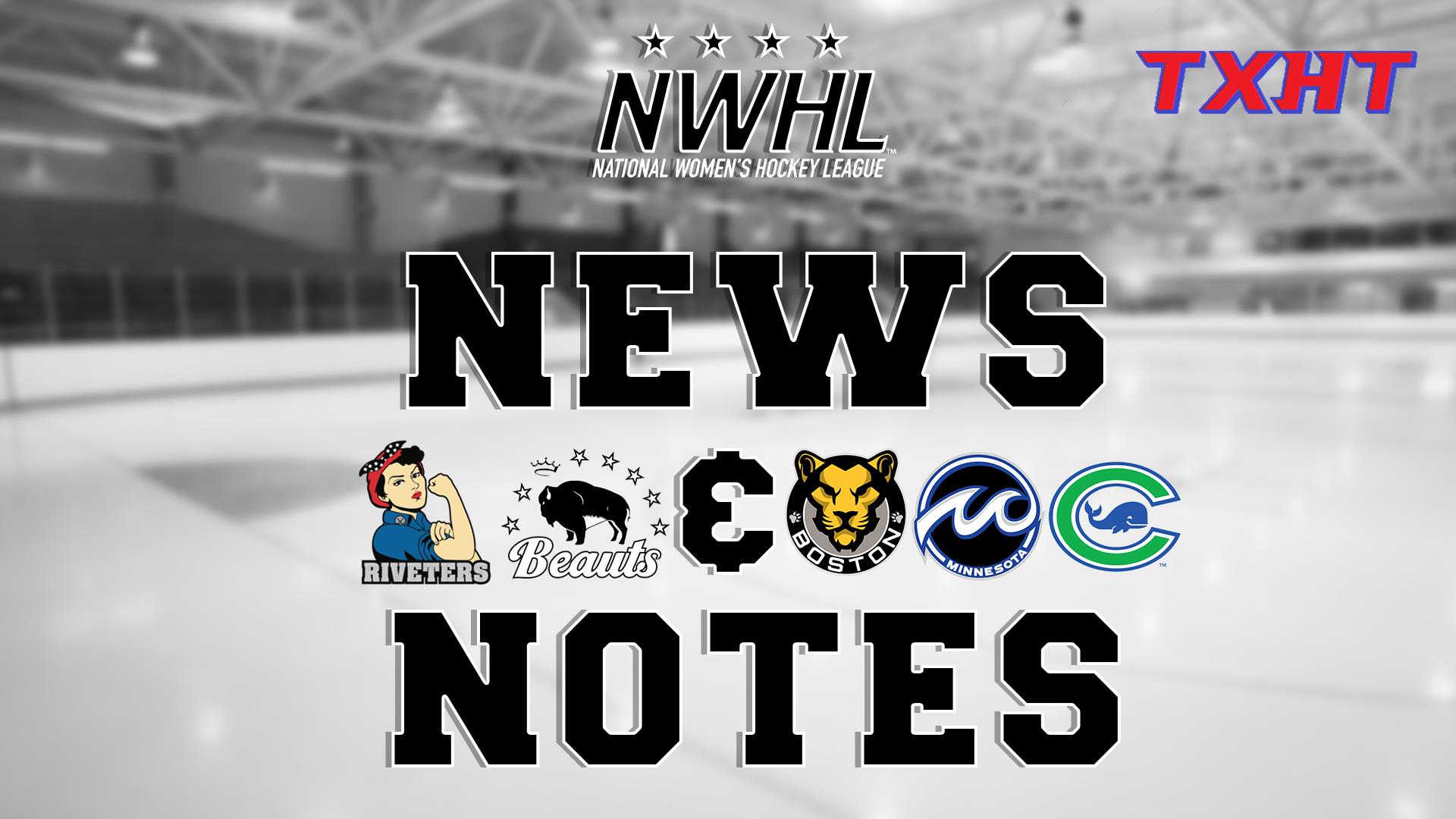 NWHL News and Notes 2
