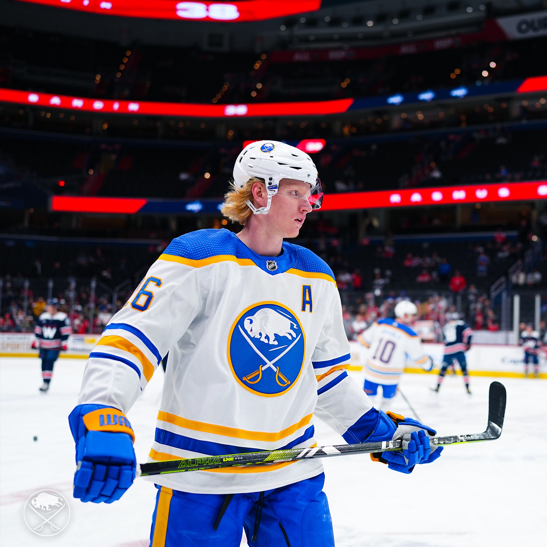 Rasmus Dahlin leads a youthful Sabres defensive corp. that's added key pieces as the Buffalo Sabres look to their continued rise in the NHL. - Photo Courtesy of the Buffalo Sabres